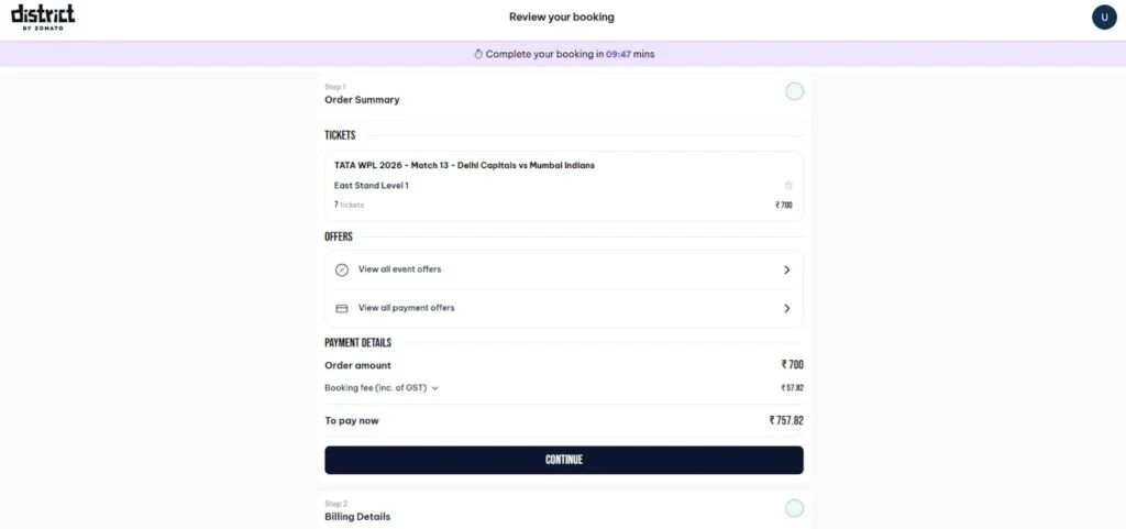 Add to Cart Tickets For Delhi Capitals Women’s Match Add to Cart Tickets For Delhi Capitals Women’s Match