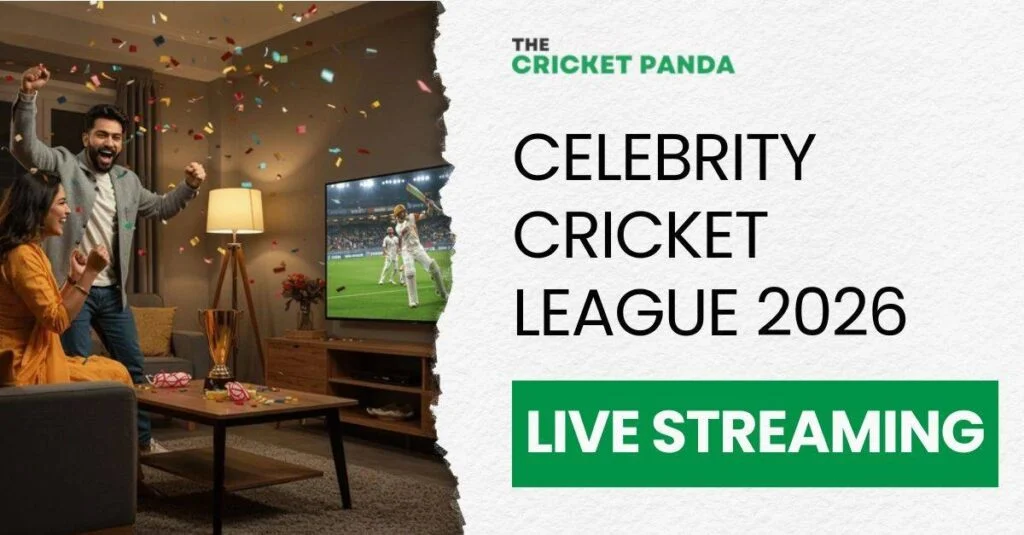 Celebrity Cricket League 2026 Live Streaming