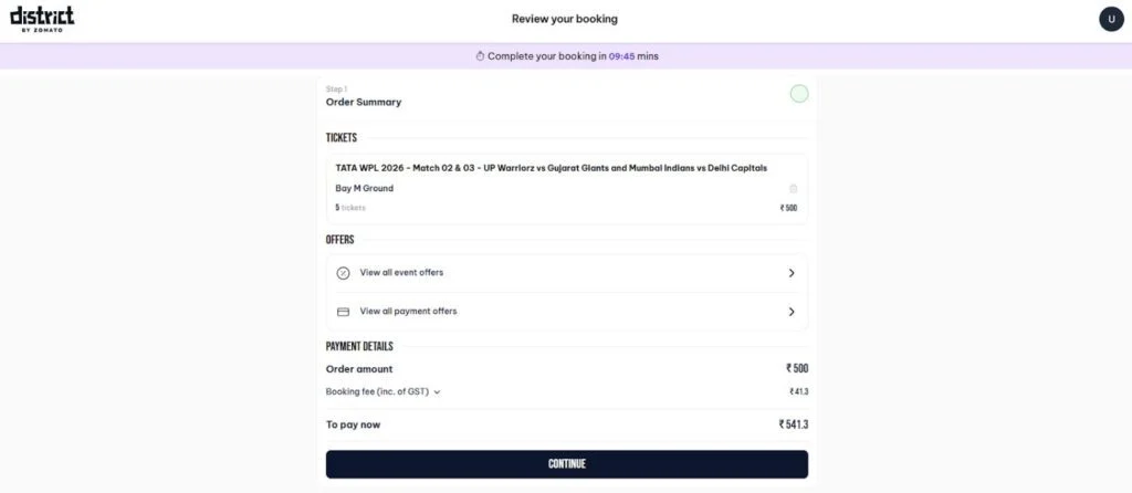 Confirming Your Seats For Gujarat Giants Women’s Match Confirming Your Seats For Gujarat Giants Women’s Match