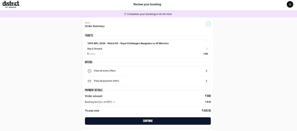 Digital Ticket For Royal Challengers Bangalore Women’s Match Digital Ticket For Royal Challengers Bangalore Women’s Match