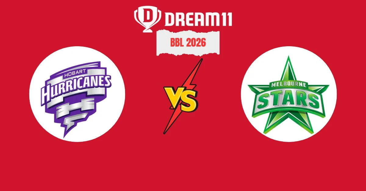 HUR vs STA Knockout Dream11 Prediction Today BBL (21 Jan)