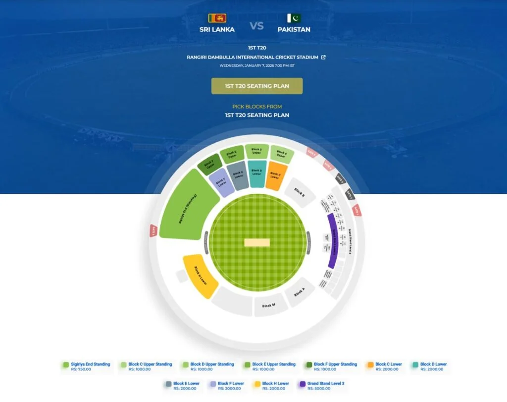 Pakistan Tour of Sri Lanka Match Date Pakistan Tour of Sri Lanka Match Date