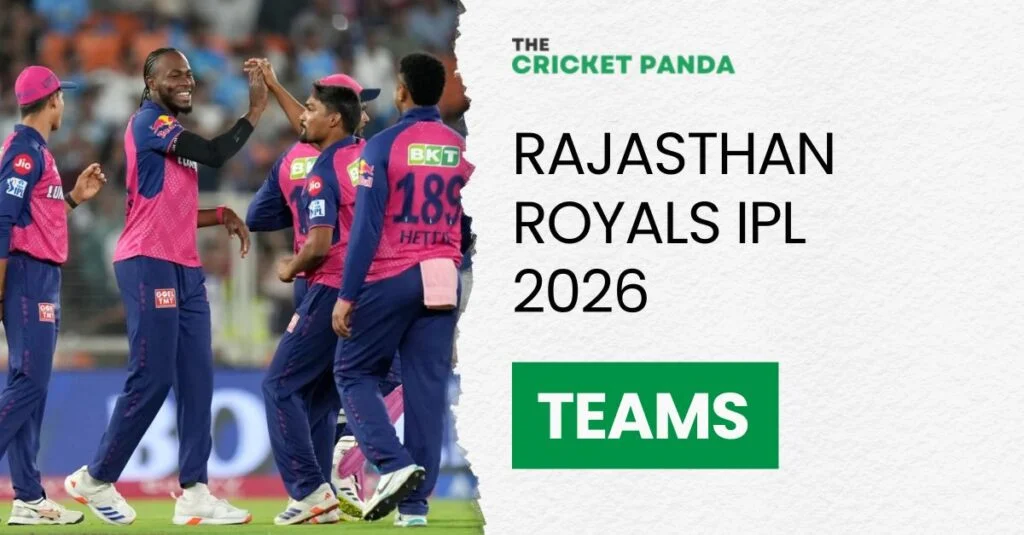 Rajasthan Royals IPL 2026 Team