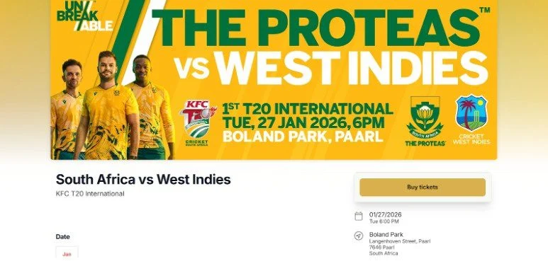 Select the match you want to attend Select the match you want to attend