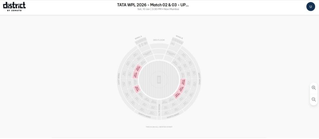 UP Warriorz WPL Tickets 2026 UP Warriorz WPL Tickets 2026