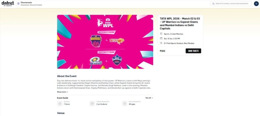 UP Warriorz Women’s Premier League Matches UP Warriorz Women’s Premier League Matches