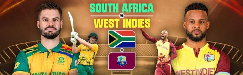 West Indies Tour of South Africa 2026 T20I Schedule West Indies Tour of South Africa 2026 T20I Schedule