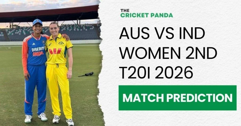 AUS vs IND Women 2nd T20I 2026 Match Prediction