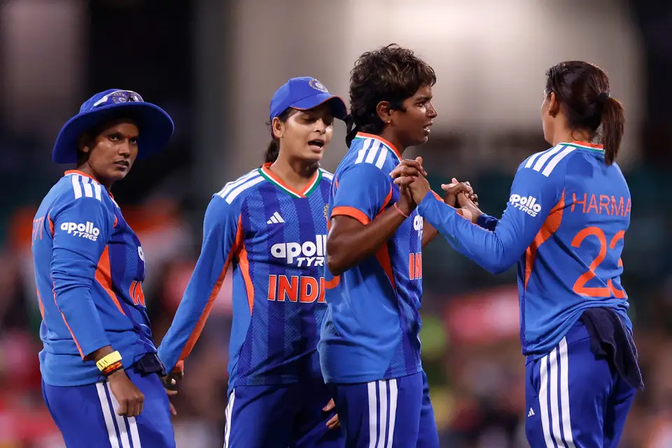 Arundhati Reddy picked up key wickets Arundhati Reddy picked up key wickets