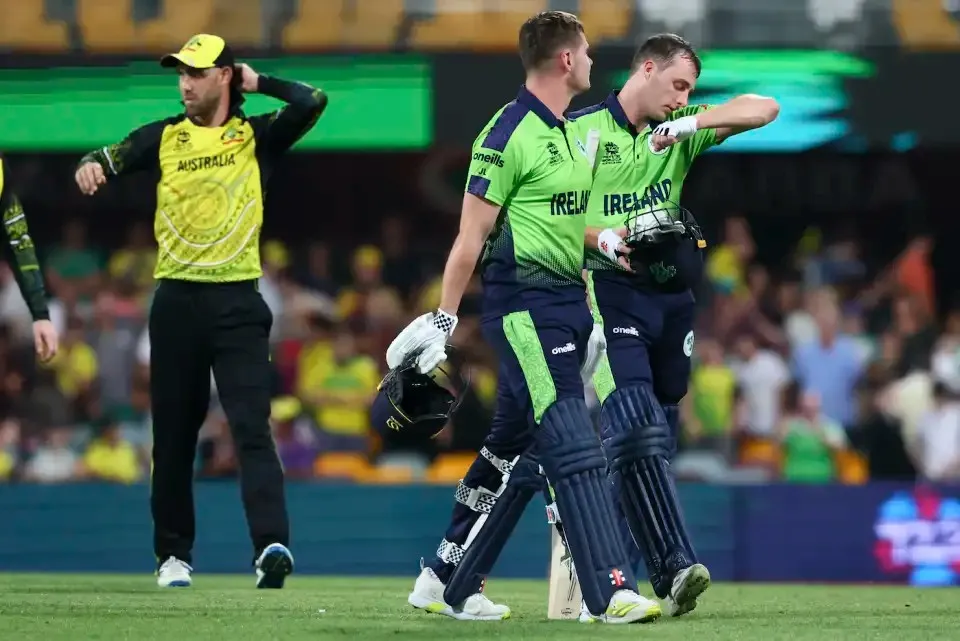 Australia Vs Ireland after the innings break Australia Vs Ireland after the innings break