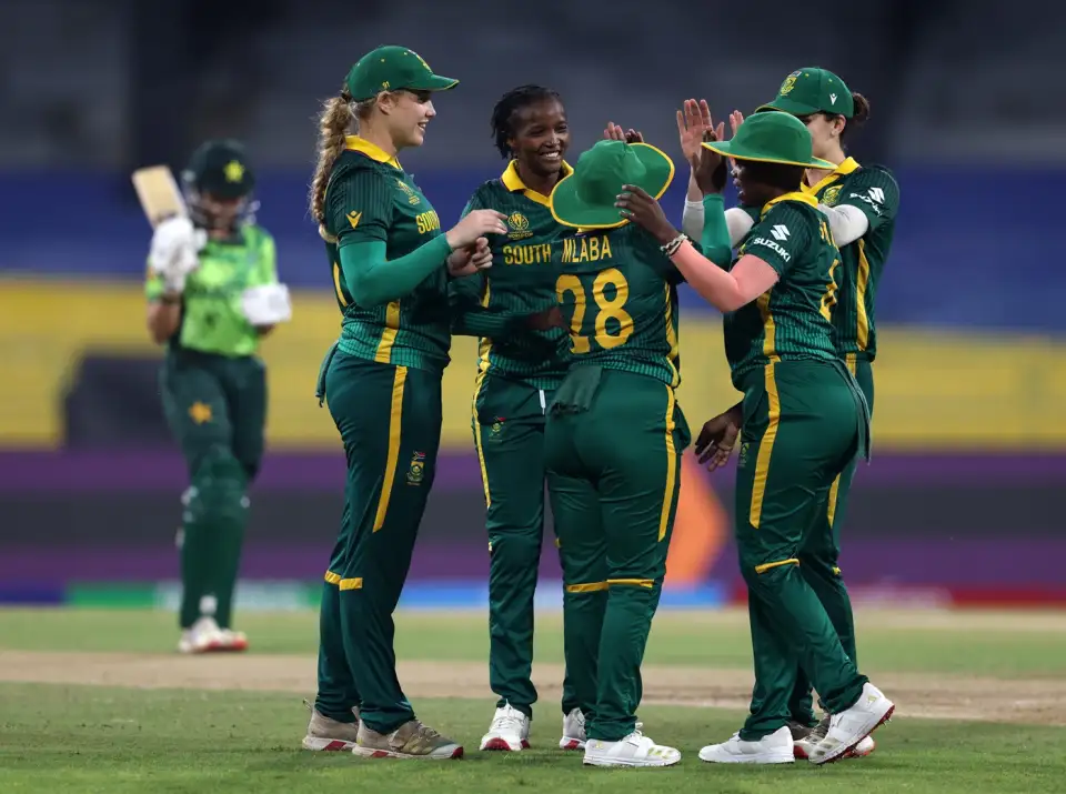 Ayabonga Khaka struck the first blow for South Africa Ayabonga Khaka struck the first blow for South Africa