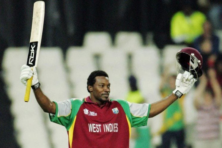 Chris Gayle (2 Centuries) Chris Gayle (2 Centuries)