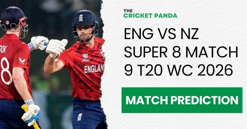 ENG vs NZ Super 8 Match 9 T20 WC 2026 Odds