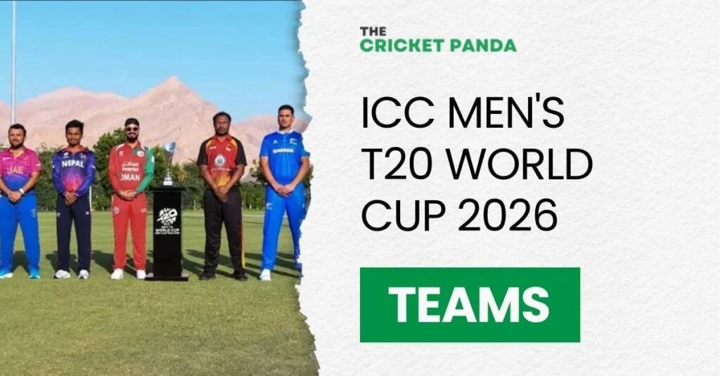 ICC Men's T20 World Cup 2026 Squads