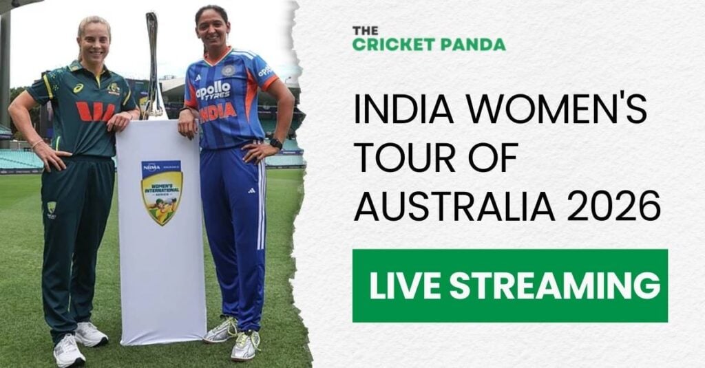 India Women's Tour of Australia 2026 Live Streaming
