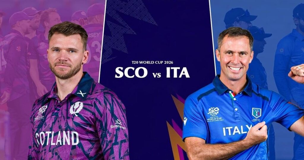 Italy vs Scotland captains for t20World cup 2026