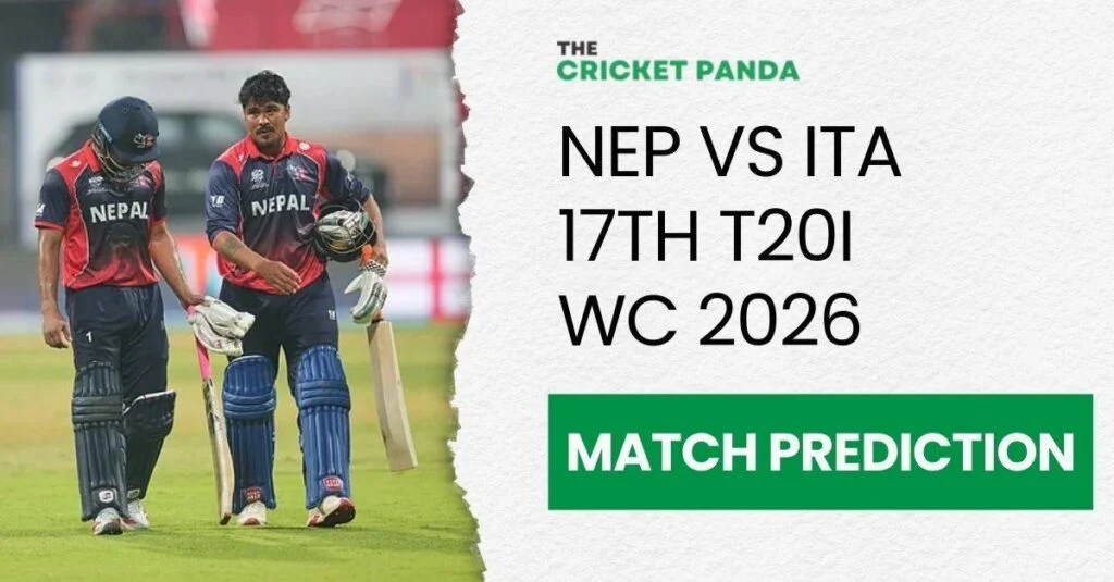 NEP vs ITA 17th T20I WC 2026 Match Odds