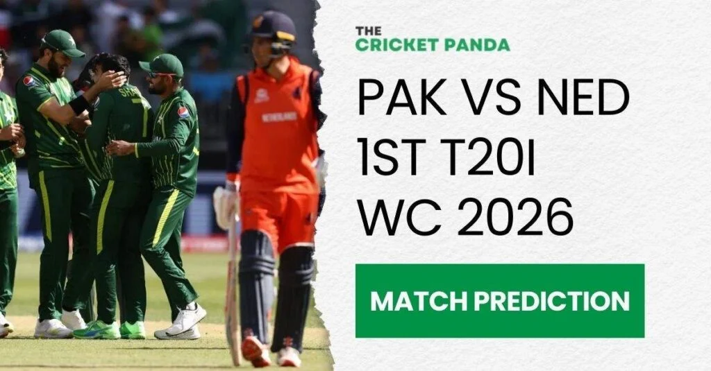PAK vs NED 1st T20I WC 2026 Match Odds
