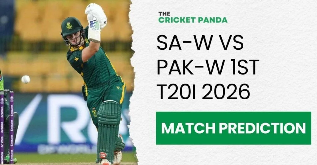 SA-W vs PAK-W 1st T20I 2026 Match Prediction