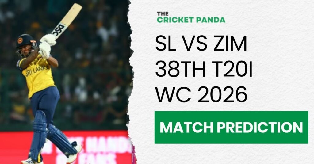 SL vs ZIM 38th T20I WC 2026 Match Odds