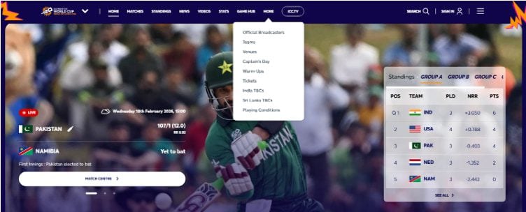 Visit tickets.cricketworldcup.com Visit tickets.cricketworldcup.com