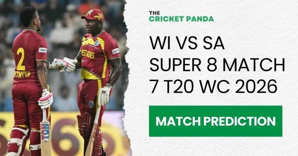 WI vs SA Super 8 Match 7 T20 WC 2026 Odds