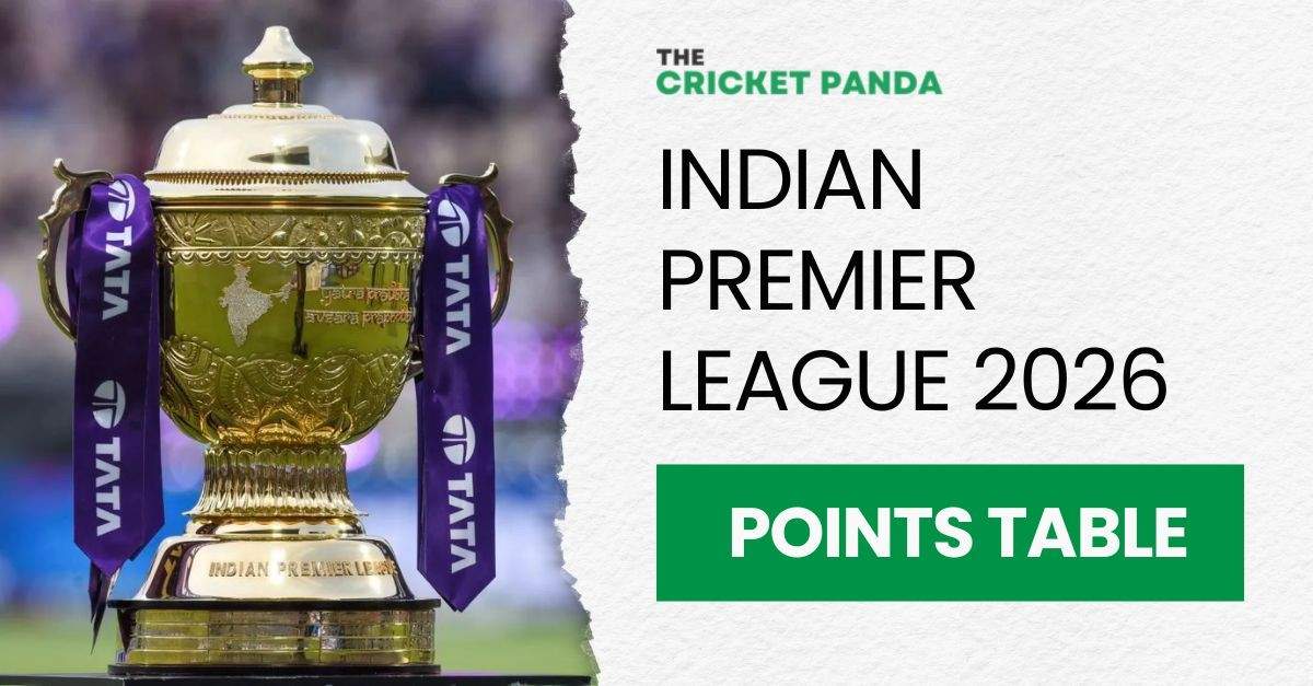 IPL 2026 Points Table – Live Team Standings (30 March)