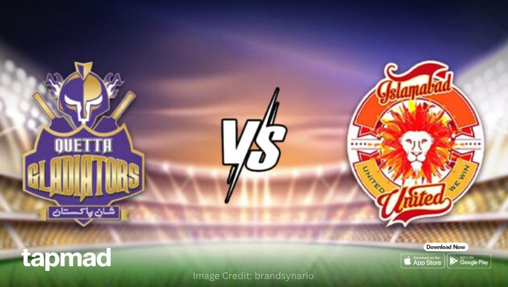 Islamabad United vs Quetta Gladiators Islamabad United vs Quetta Gladiators