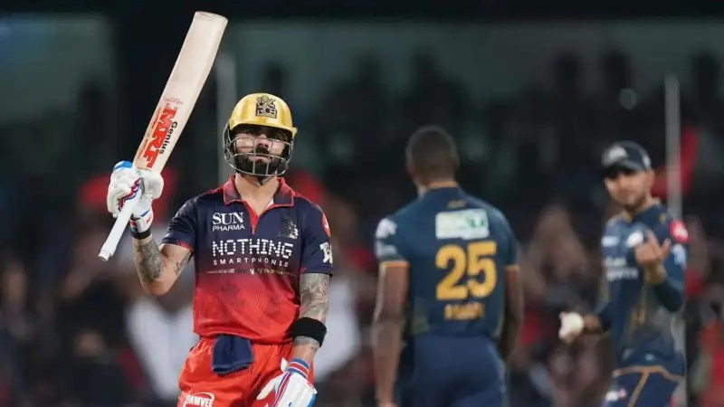 RCB vs GT head to head clash, virat batting against GT Moment RCB vs GT head to head clash, virat batting against GT Moment