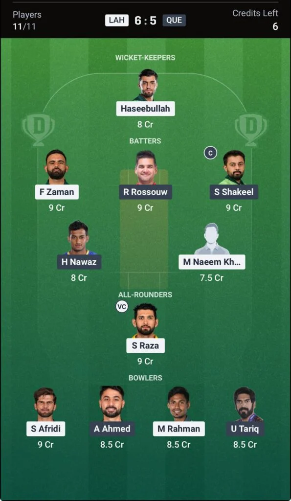 Dream11 LQ vs QG match preview 17 apr 2026 Dream11 LQ vs QG match preview 17 apr 2026